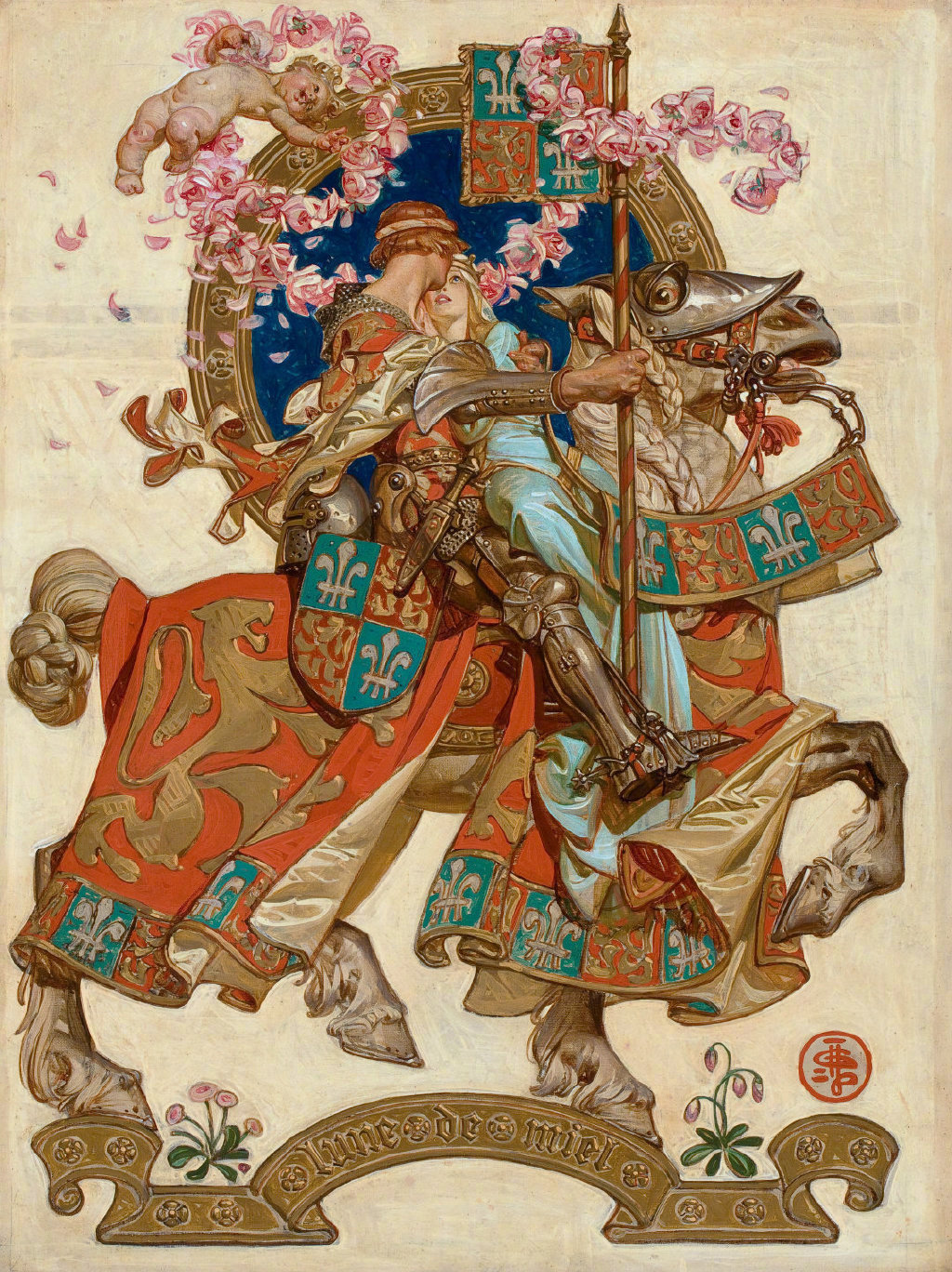 leyendecker 67676767笔下的黄金时代人物插画