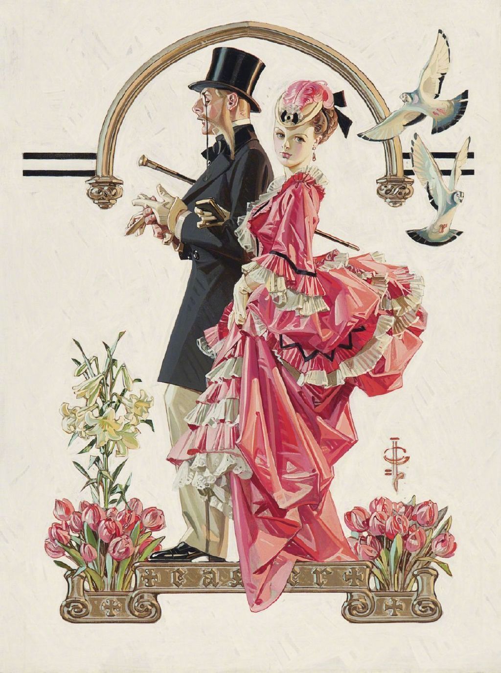 leyendecker 67676767笔下的黄金时代人物插画