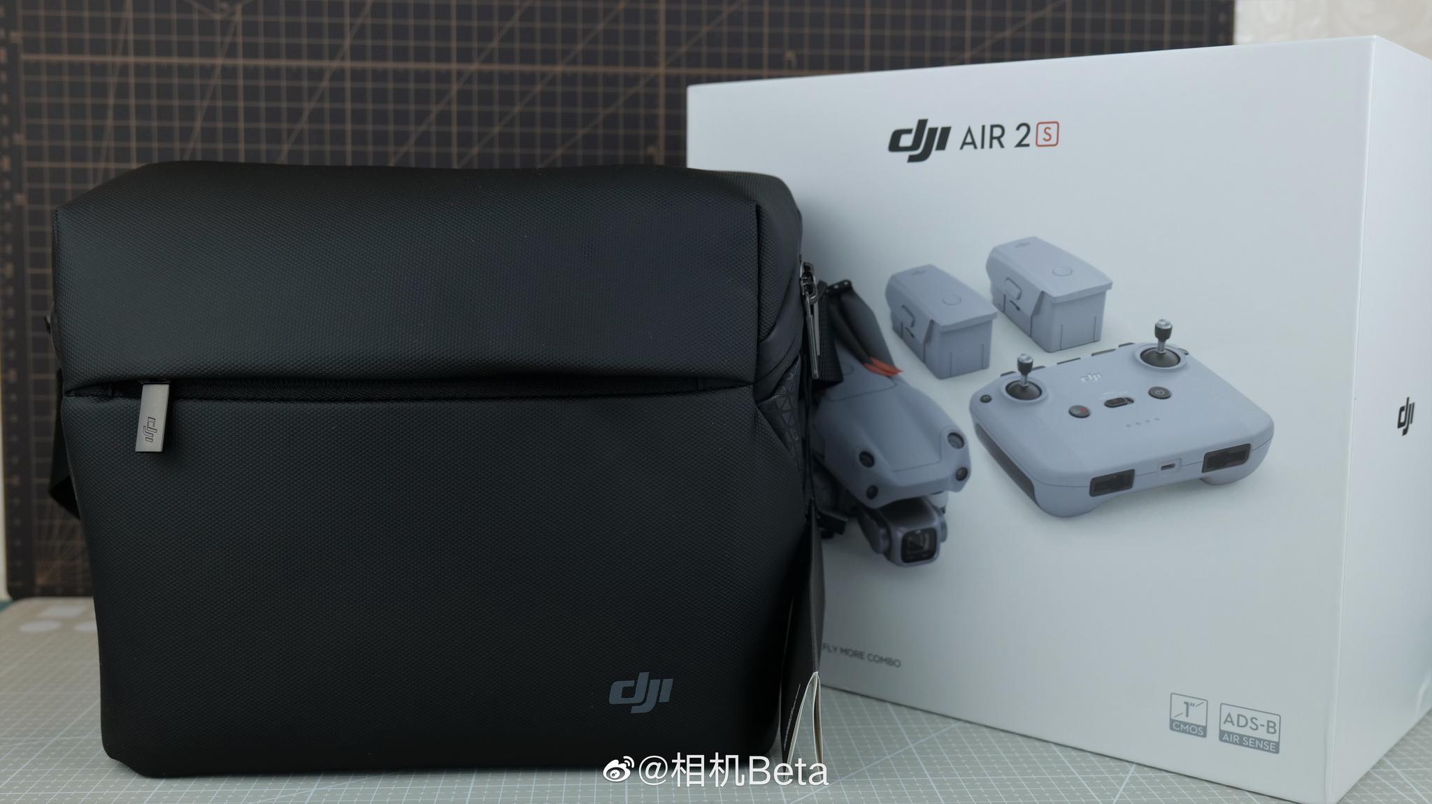 大疆全新djiair2s无人机开箱图