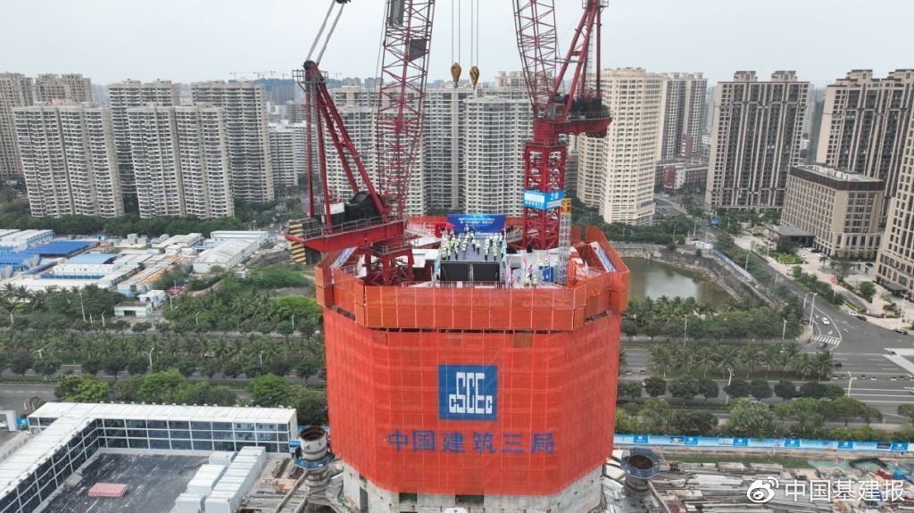 大国重器!“空中造楼机”海南“首秀”__财经头条