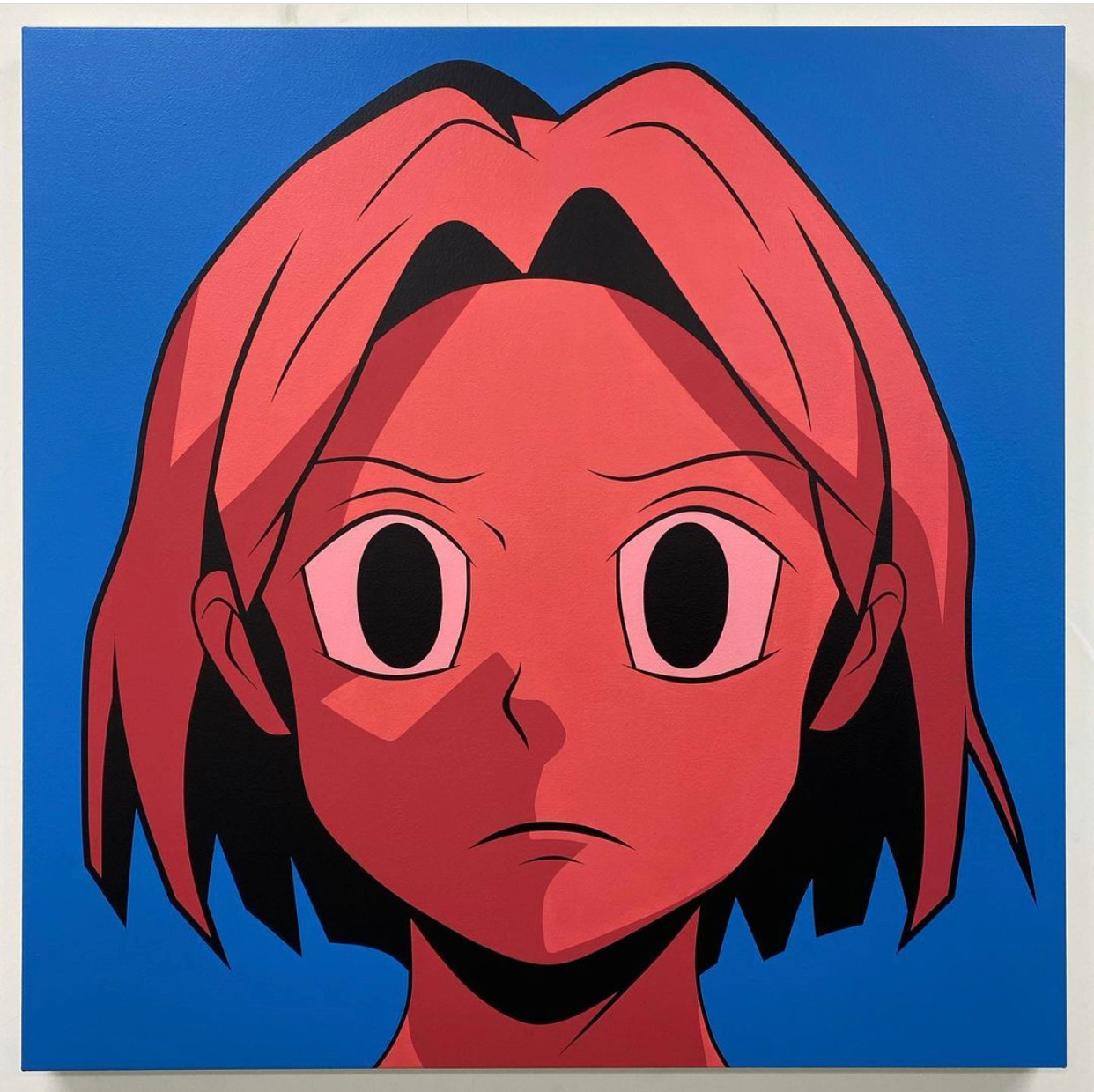 6/ 9上次在上海art021上第一次见aokizy的作品,动漫风格的作品却区别