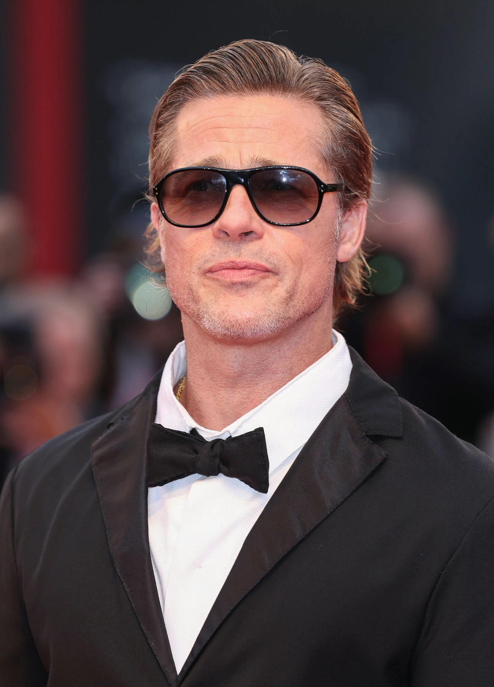 布拉德·皮特在第79届皮特也是影片《金发梦露》的制片人