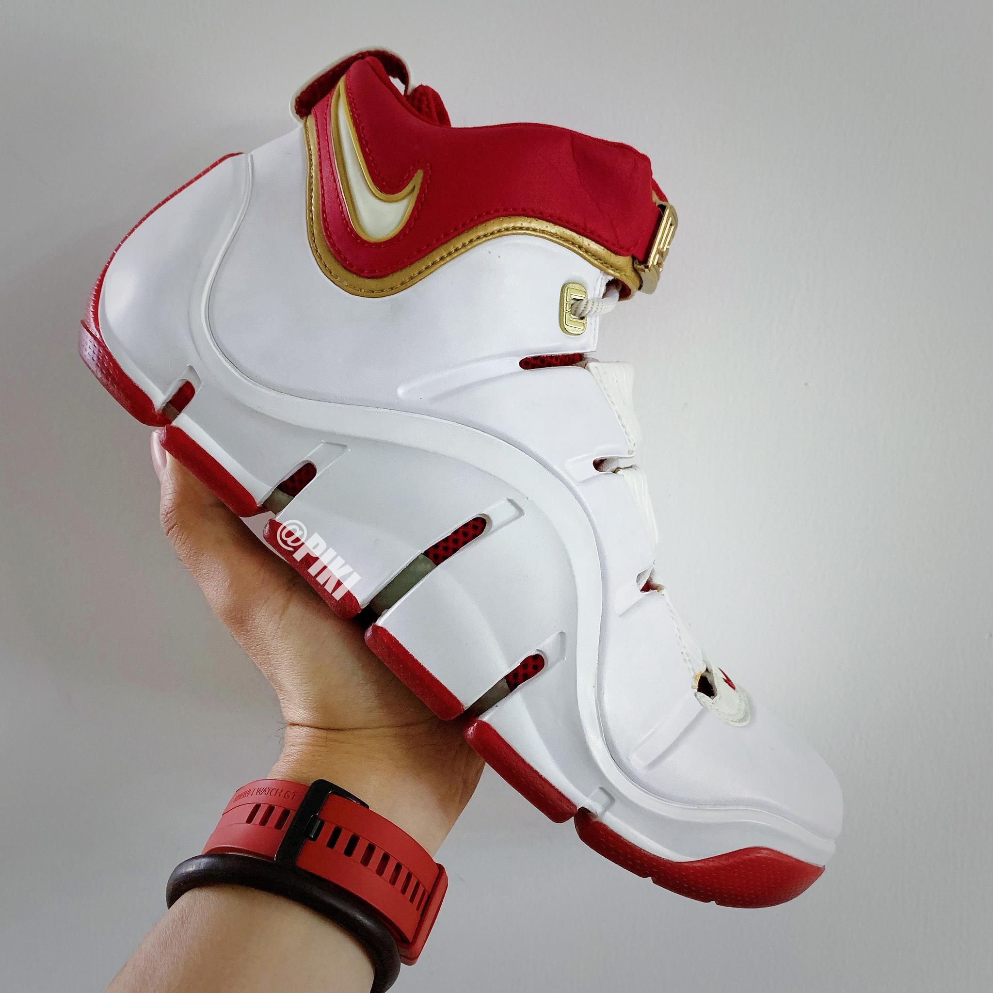 回想nike lebron 4,它的鞋面厚,重,闷,中底过软