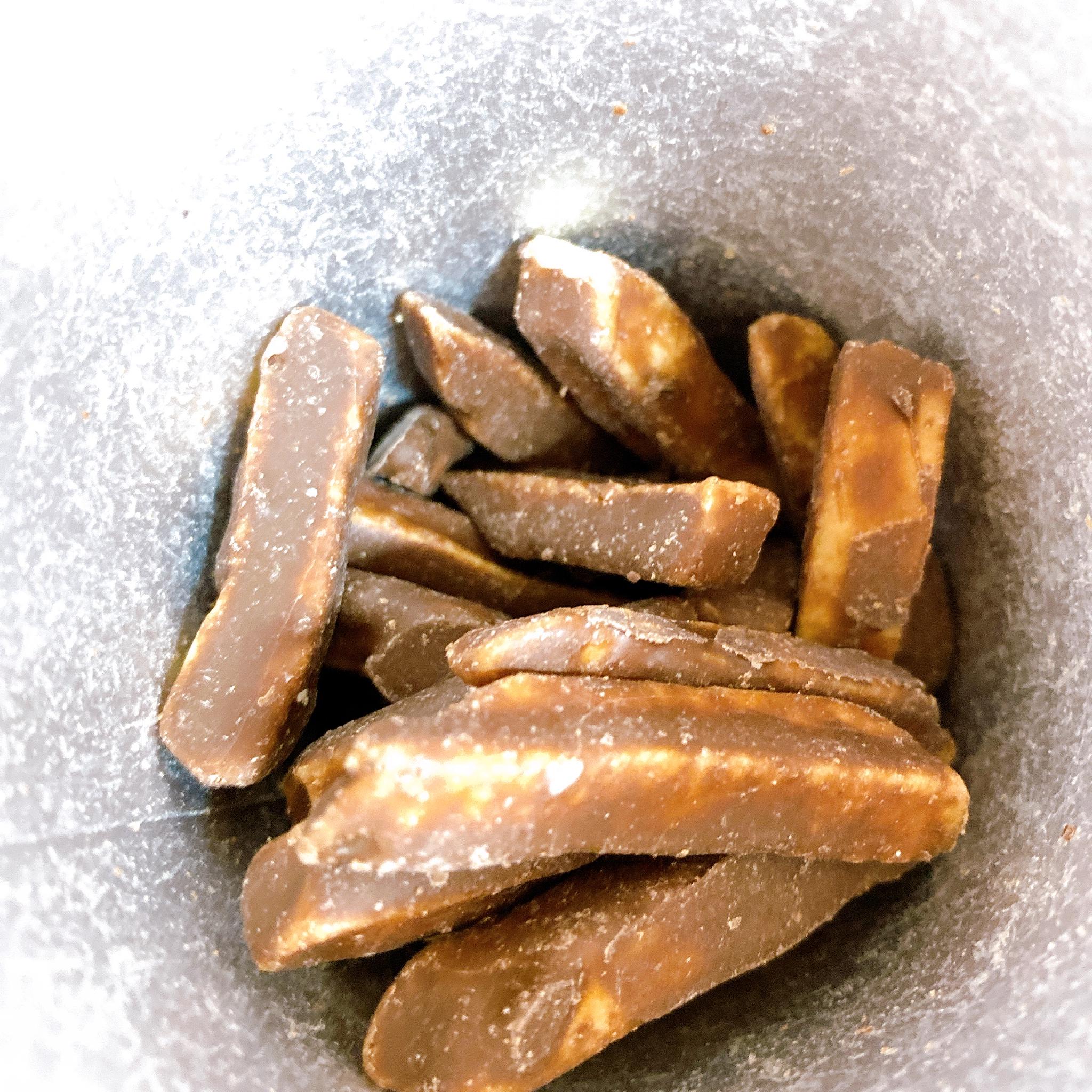 脆升升的巧克力薯条浅尝了