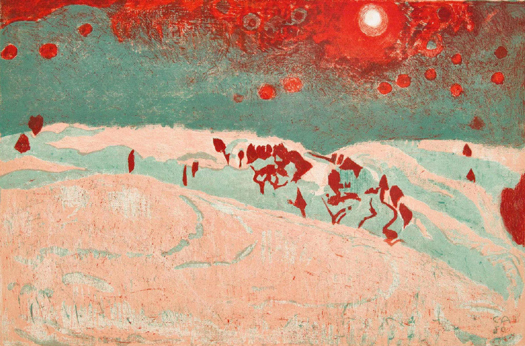 现代表现主义大师 Cuno Amiet ，瑞士现代艺术的先驱……