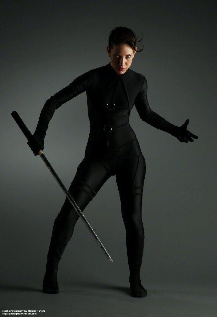 女武士的参考素材