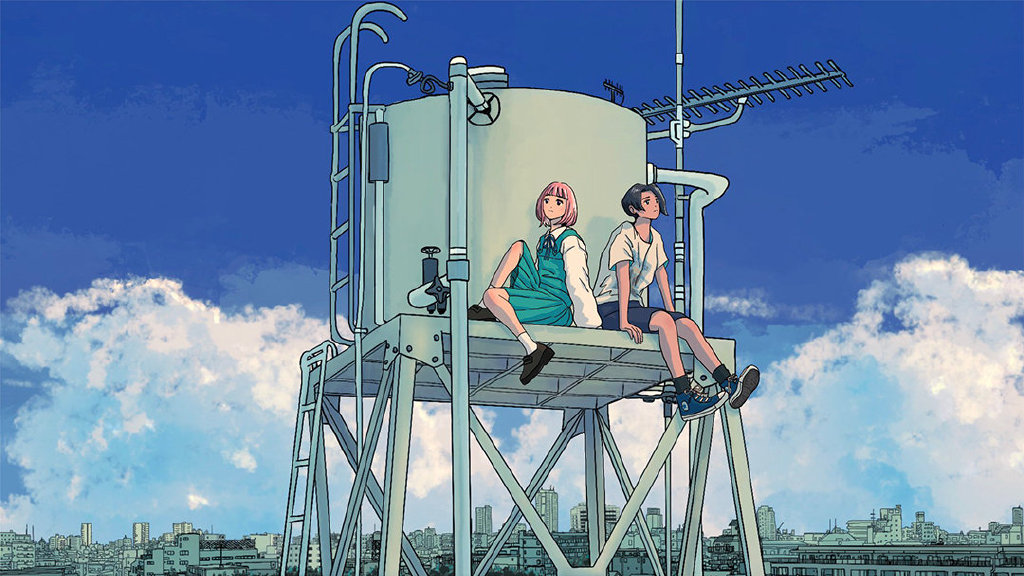 小清新又不失个性的人物插画，色彩浓郁，色调柔和且氛围感强休闲区蓝鸢梦想 - Www.slyday.coM