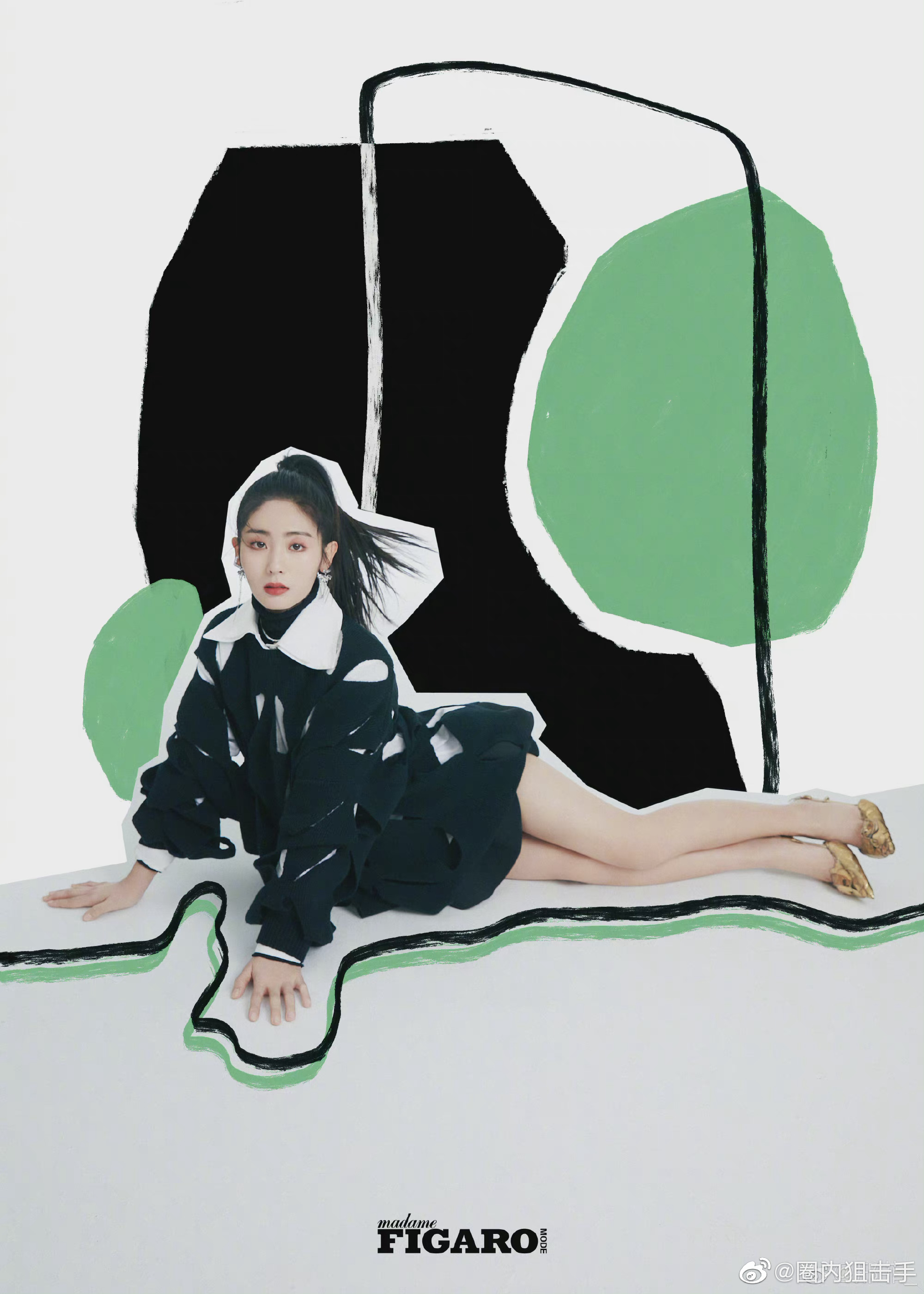 邢菲这个暖冬甜酷杂志封面大片太爱了