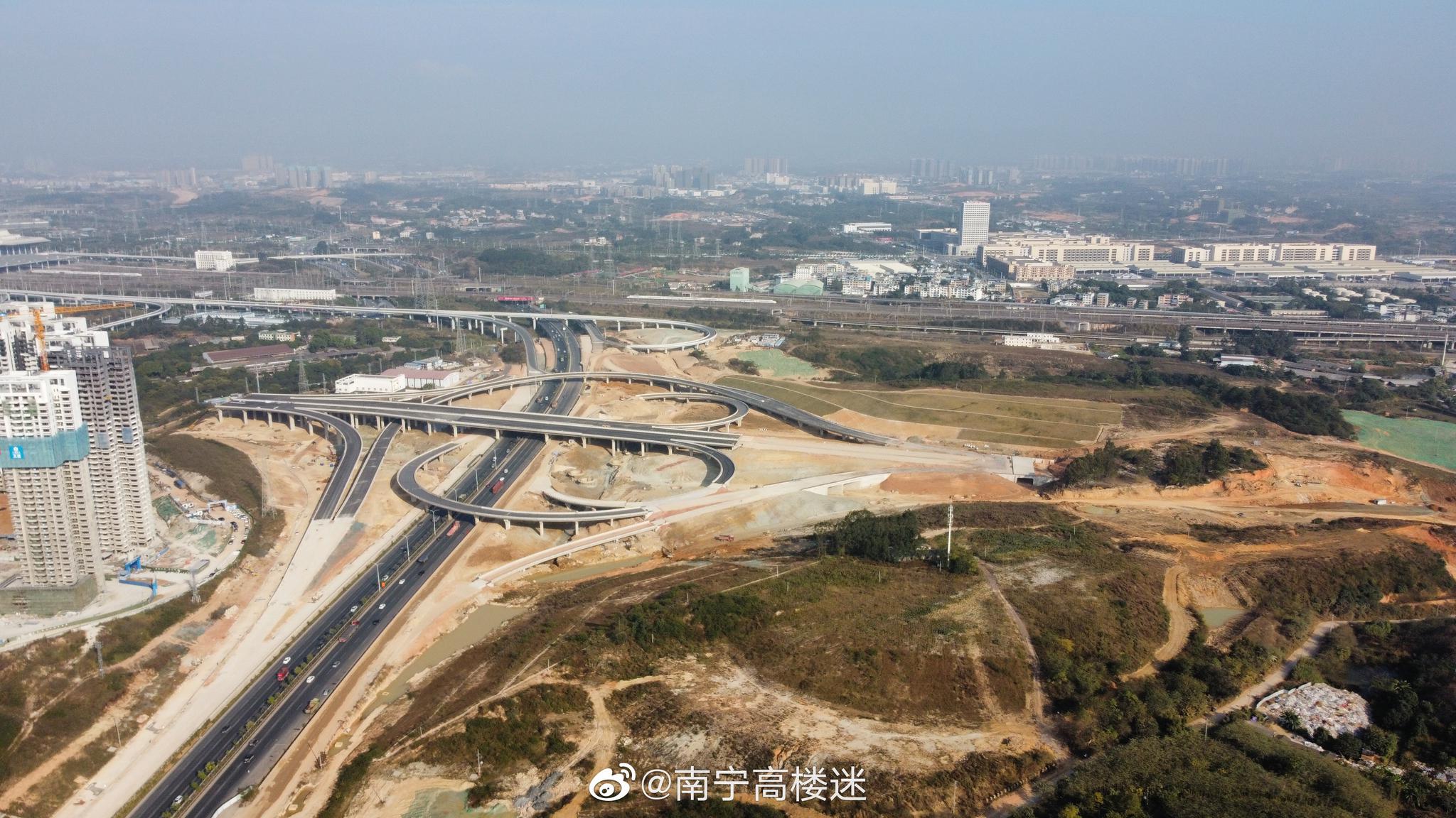 那安快速路——凤岭北立交项目最新进度