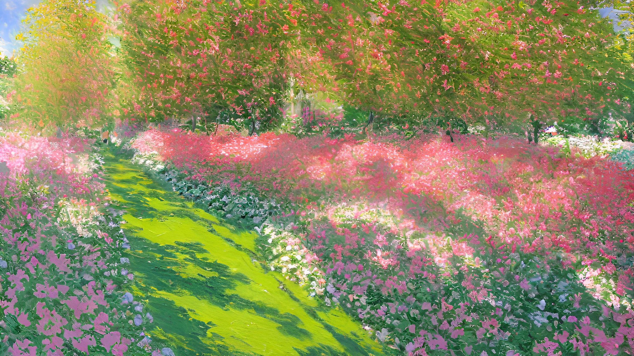 莫奈风ipad壁纸|ipad|莫奈|壁纸_新浪新闻