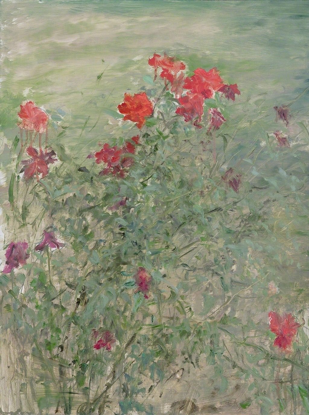 花非花,雾非雾.| 中国画家:何多苓