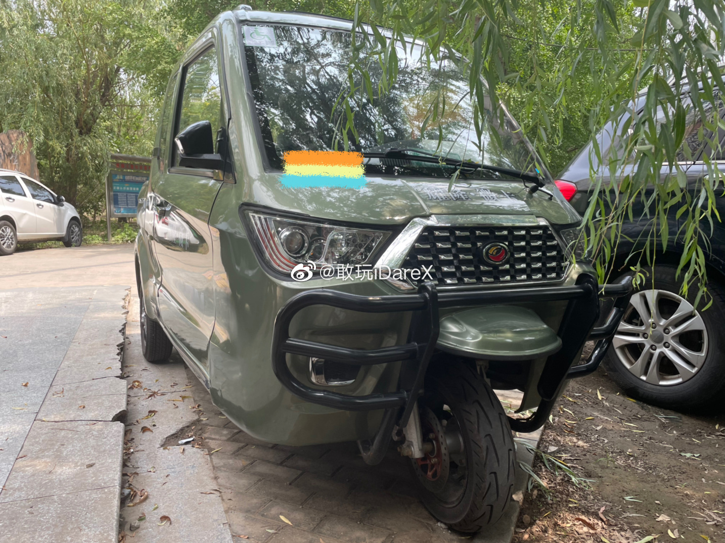 路上偶遇一辆全新耀隆微卡,霸气十……_高清图集_新浪网