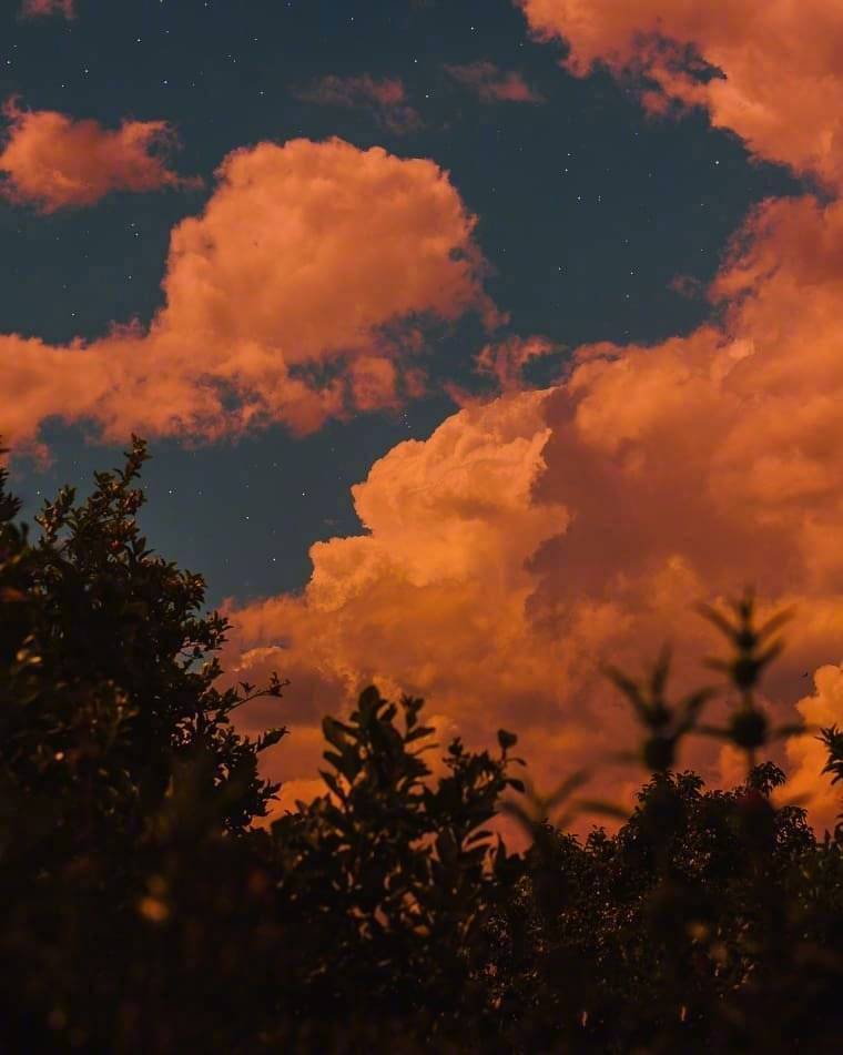 月遇從雲 花遇和風 今晚的夜空很美 我又想你了
