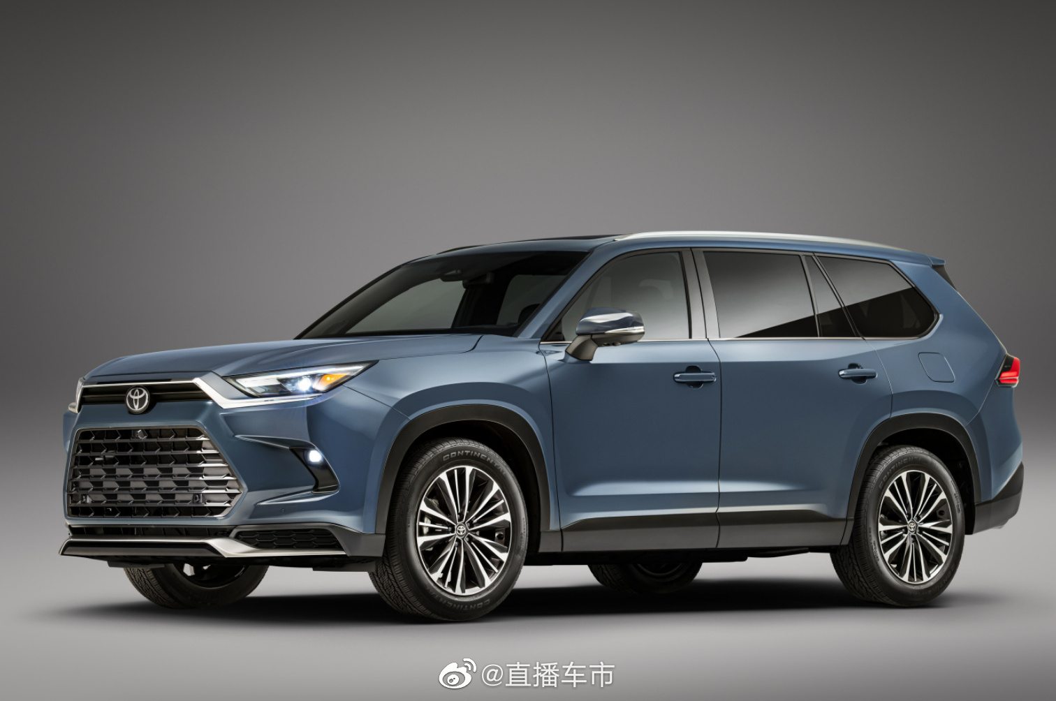 丰田Grand Highlander(直译为“大汉兰达”)官图发布……