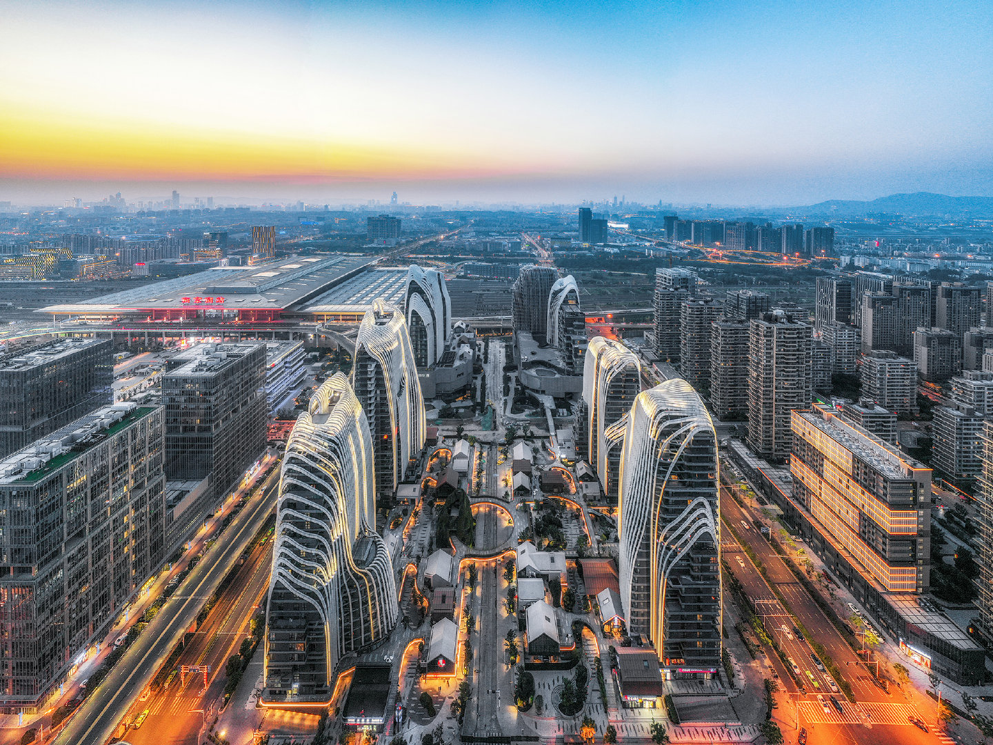 南京南站商业区喜马拉雅_高清图集_新浪网