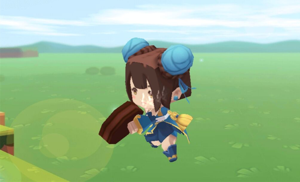 这是一个有着包子发型的女孩子,浪晨觉得她整体看上去有点呆萌,另外