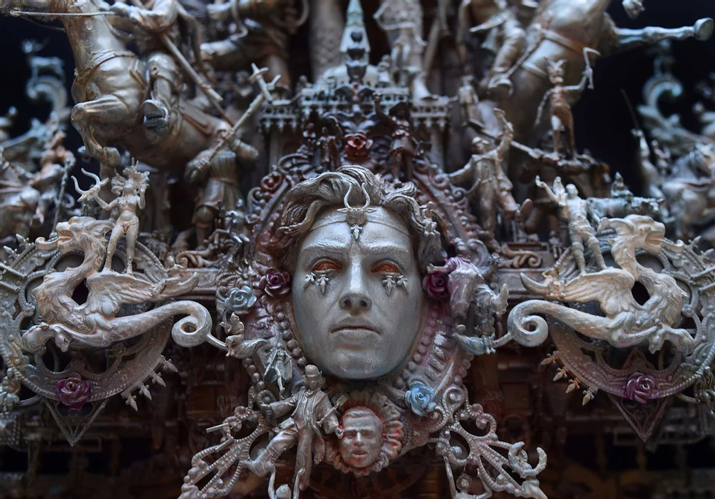 洛可可雕塑大师一天工作16个小时用几个月制作一个雕塑