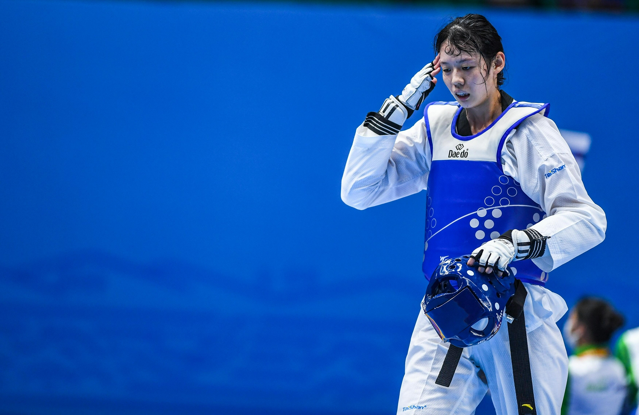 (全运会)跆拳道——女子67公斤级决赛:宋洁获金牌