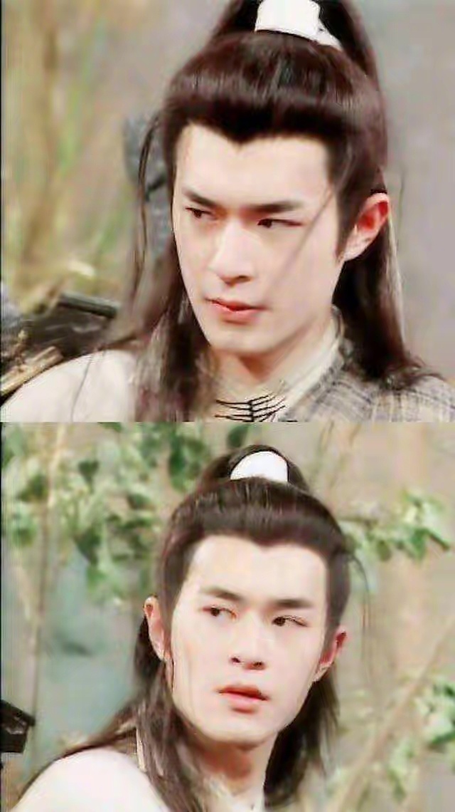 王一博的古装扮相有点古天乐杨过的冷峻味道