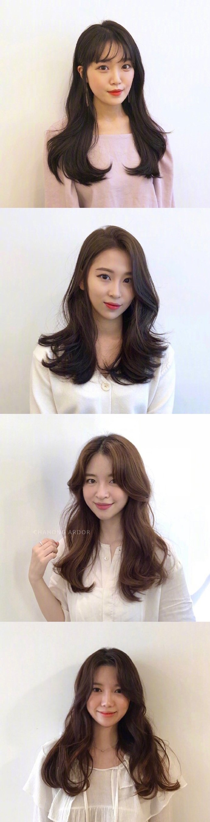 36款温柔气质的韩系长卷发参考