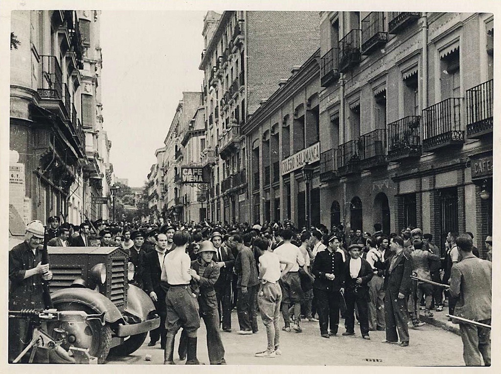 马德里保卫战西班牙内战1936年