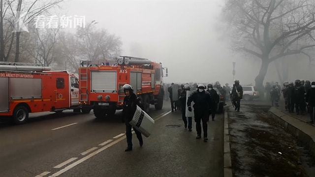 已有200多人被捕!哈萨克斯坦爆发大规模抗议 首都进入紧急状态休闲区蓝鸢梦想 - Www.slyday.coM