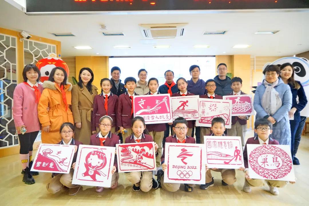 南京小学生篆刻冬奥主题 中国印 收到北京冬奥组委会感谢信 故宫一甲号