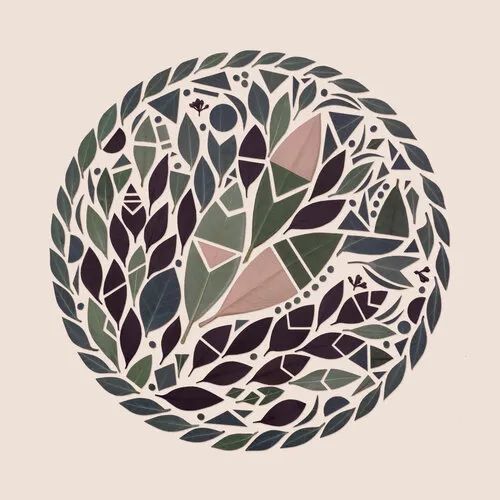 靠整理垃圾她成为艺术家排列规整的图案让人看了心情舒畅