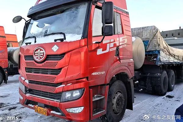 59辆解放青汽jh5,全年省下1600万 | 卡车之友网-新浪汽车