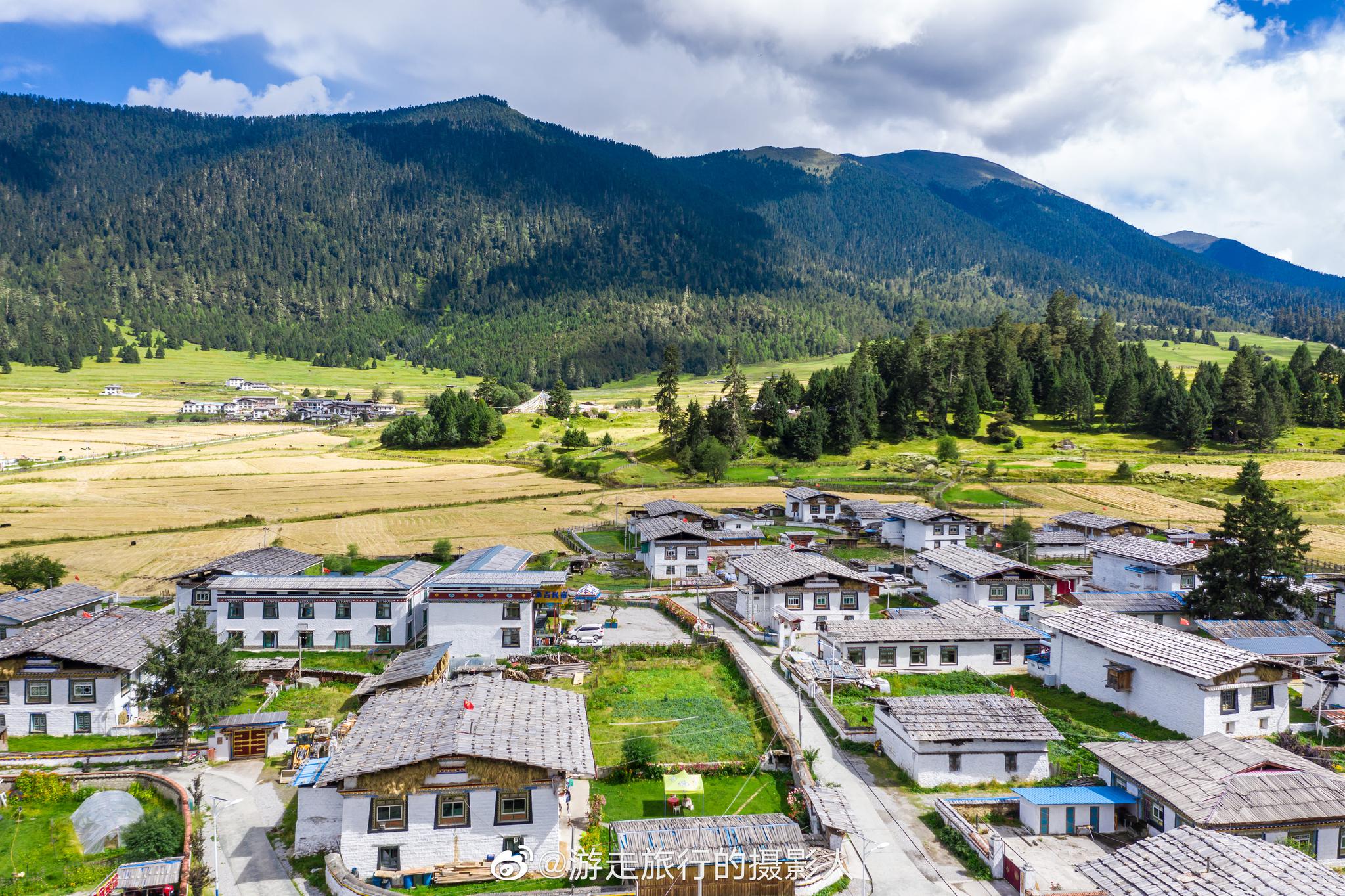 探秘西藏宝藏村落第二站—扎西岗村 来到素有"西藏江南","东方瑞