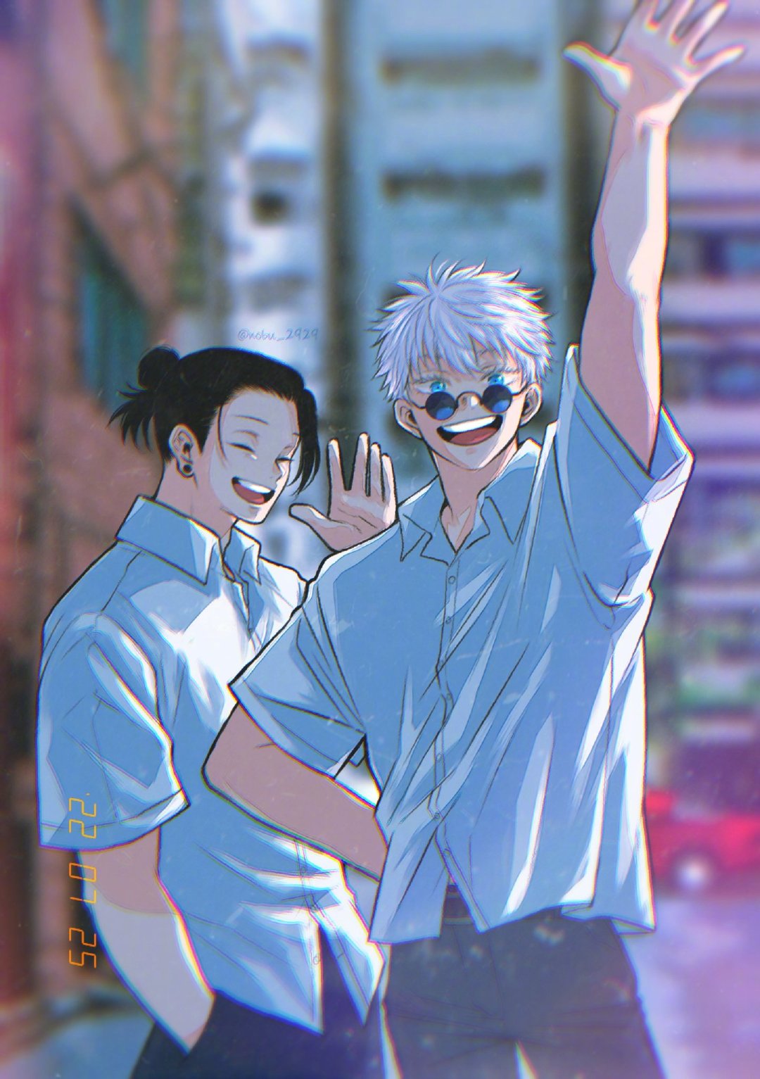 我会分享一些五条悟 x 夏油杰的日常, 真的好好磕|日常_新浪新闻