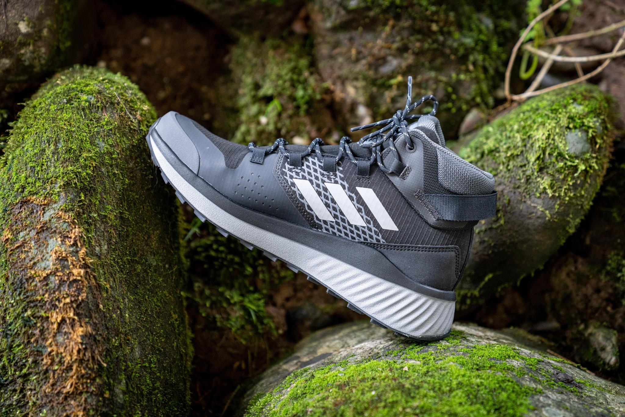 adidasterrex 越野鞋 / 户外运动鞋晒单:朴实无华,三防有佳|青城山|越