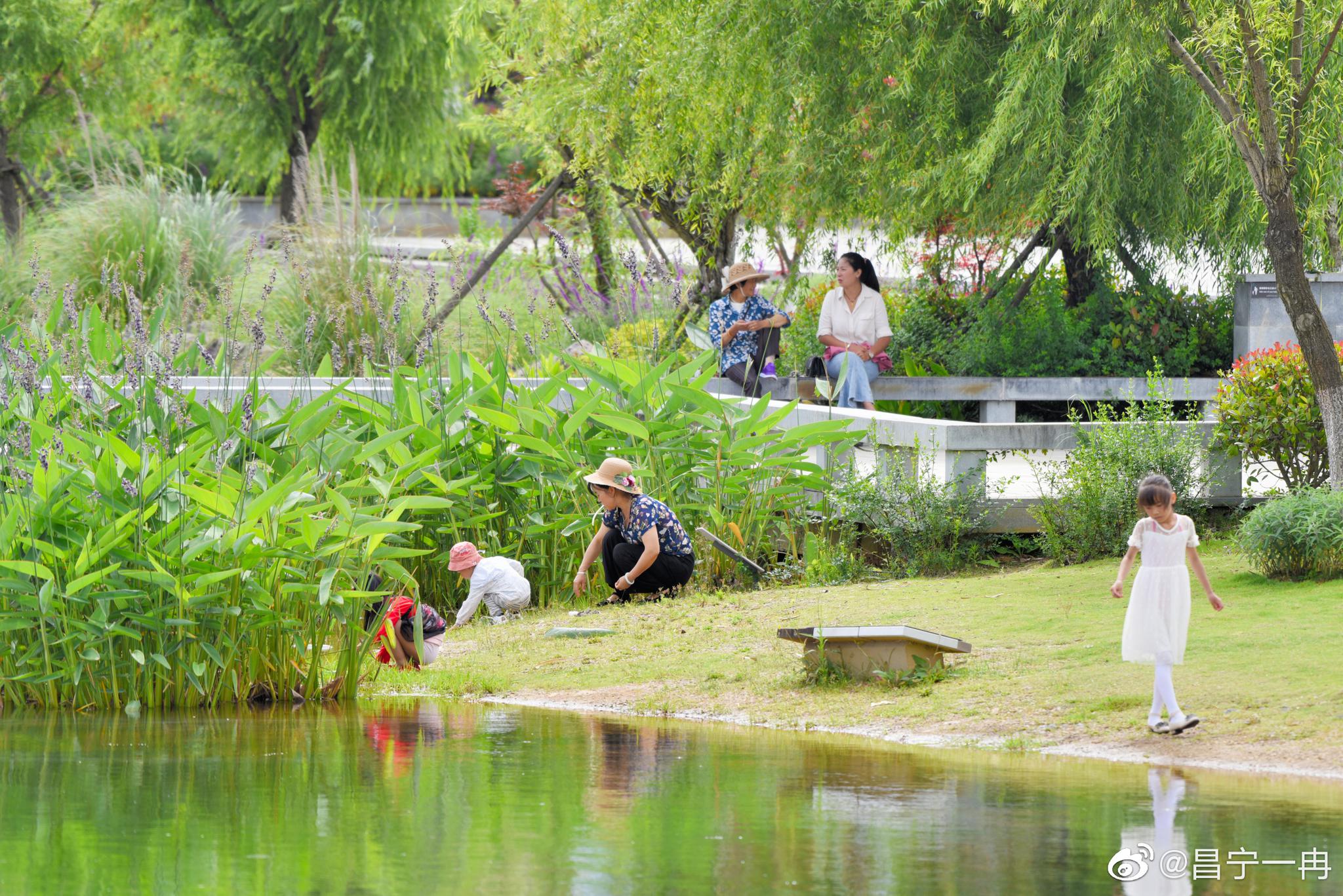 美丽昌宁·亲水湖边快乐娃