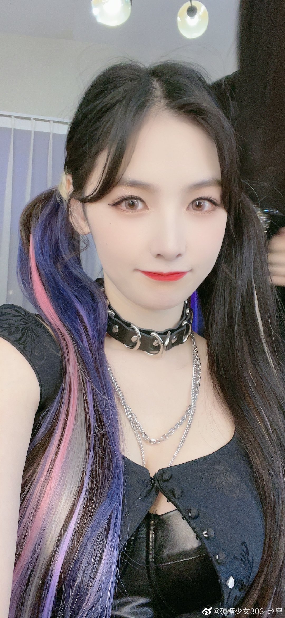 赵粤| 啊啊啊啊有被甜到,赵粤更新双马尾自拍