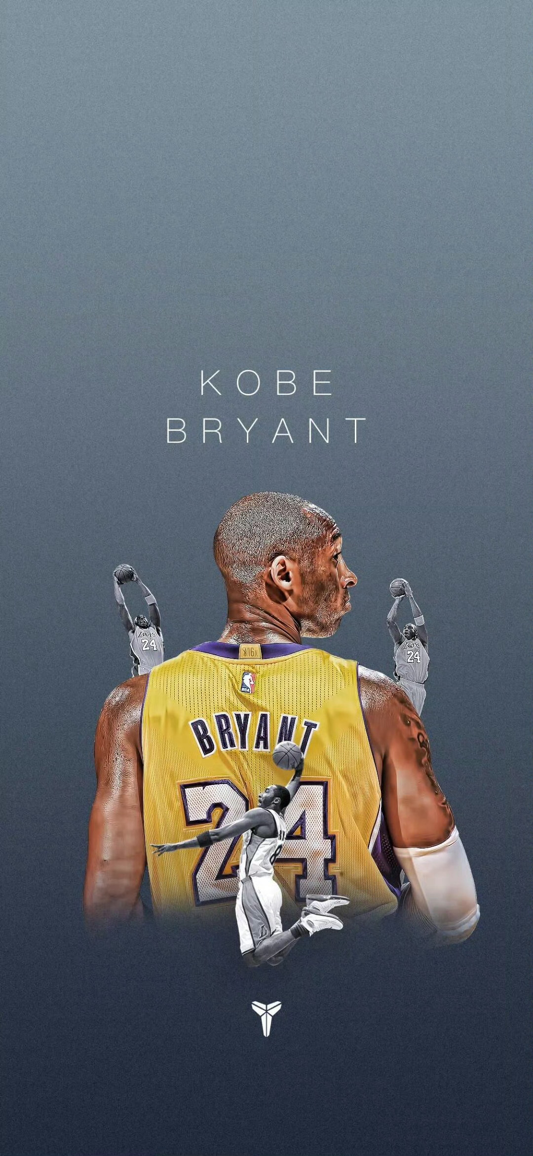 分享一组科比生涯高清手机壁纸!快收下吧!