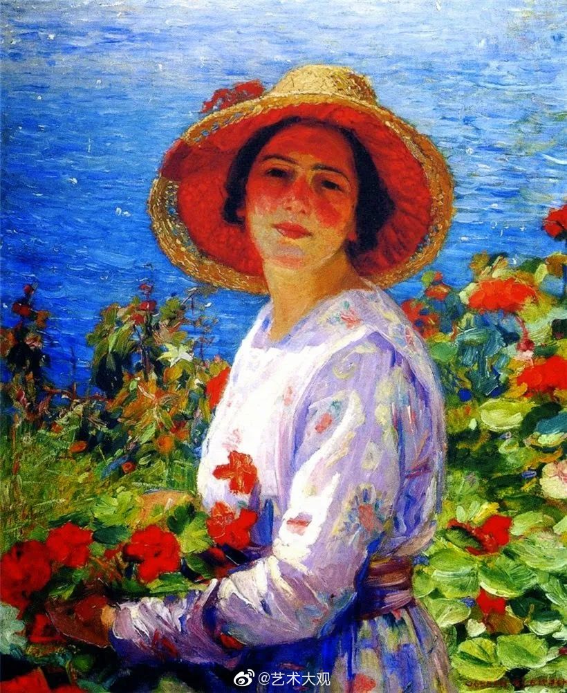 匈牙利画家约瑟夫克莱奇油画作品专辑