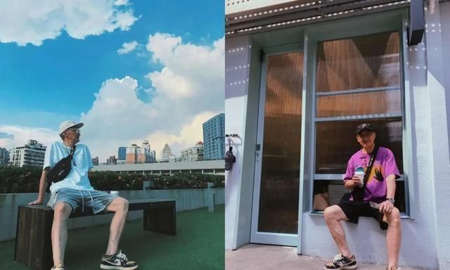 83岁“潮流爷爷”火了,打扮像20岁小伙,把菜市场当走秀场休闲区蓝鸢梦想 - Www.slyday.coM