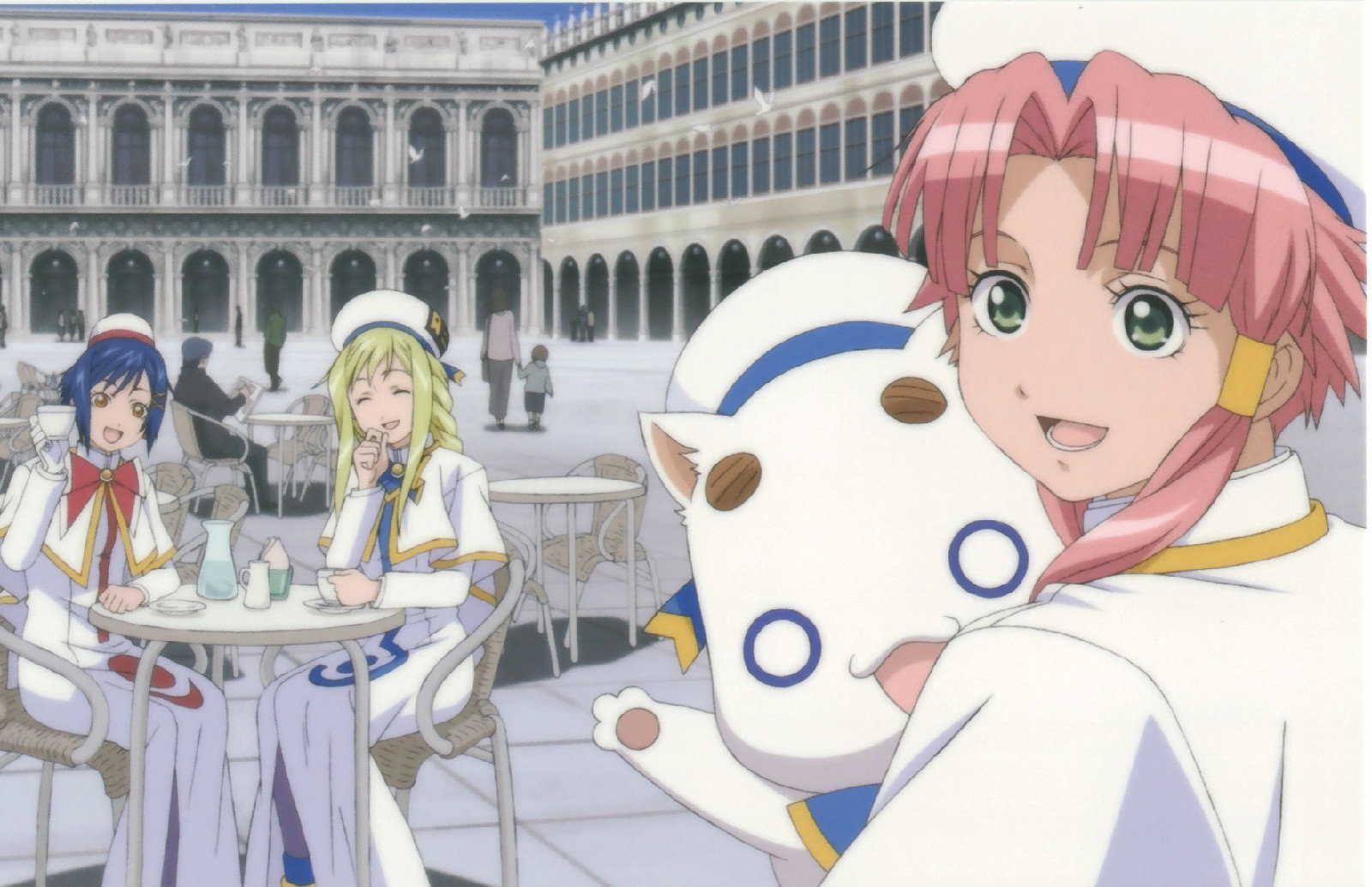 一组水星领航员aria的壁纸 , 温柔且治愈,平淡亦美好