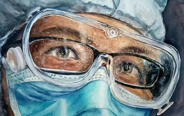 西安市美术家协会“众志成城 抗击疫情”美术作品网络展上线休闲区蓝鸢梦想 - Www.slyday.coM