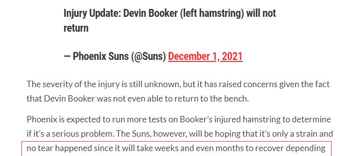 太阳击败勇士取17连胜,但赛后布克却传来坏消息:可能缺战数周休闲区蓝鸢梦想 - Www.slyday.coM 太阳击败勇士取17连胜,但赛后布克却传来坏消息:可能缺战数周休闲区蓝鸢梦想 - Www.slyday.coM