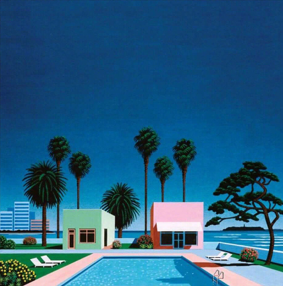 浪漫夏日 | 永井博（Hiroshi Nagai）