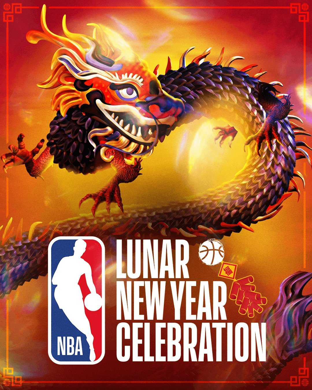 刷到几个发春节海报的球队