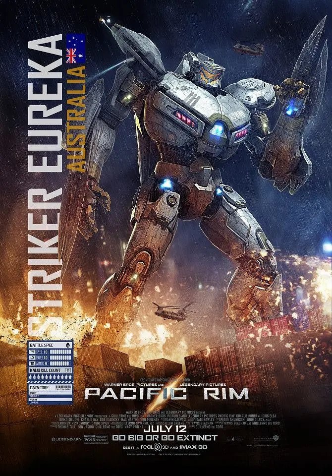 环太平洋机甲海报