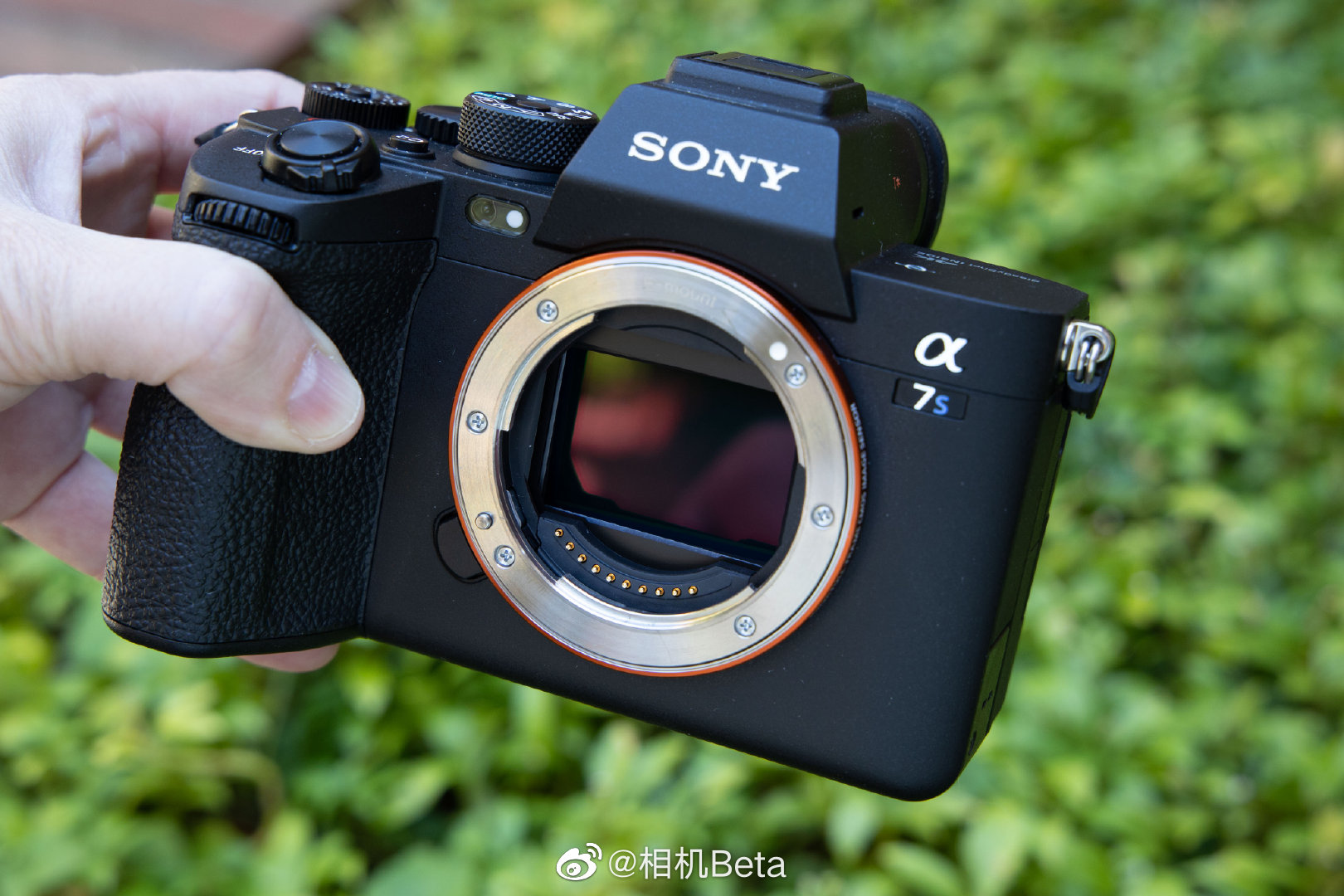 索尼a7s iii全画幅微单上手图.