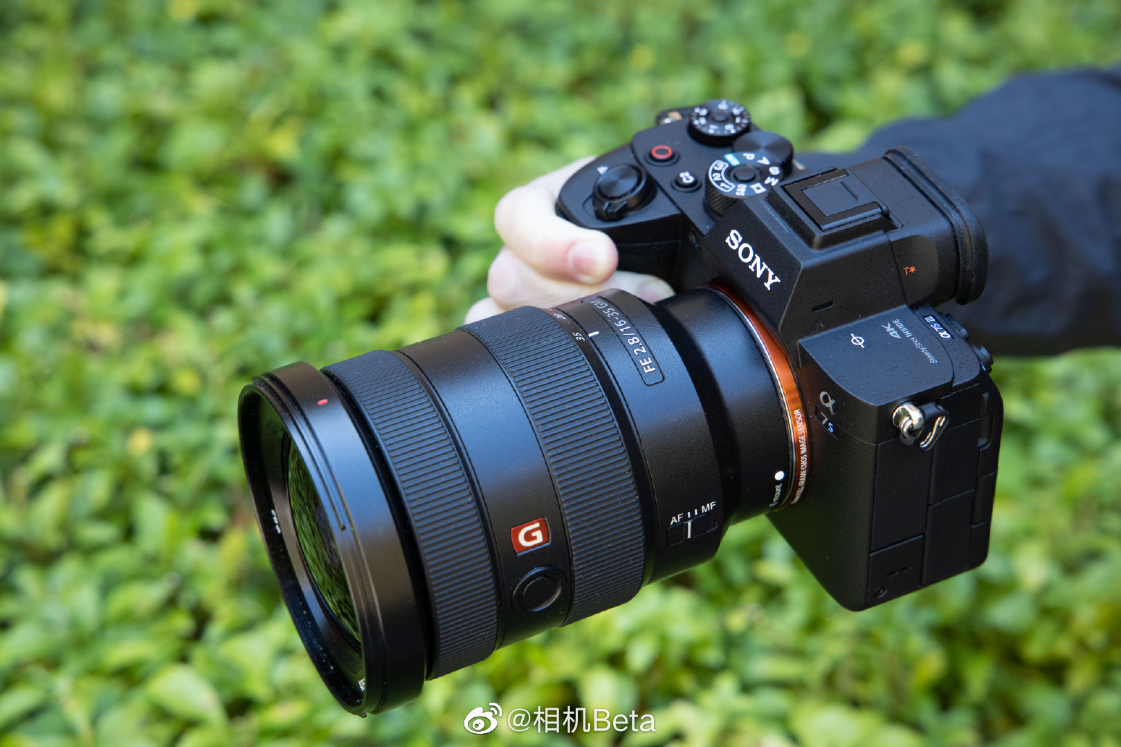 索尼a7s iii全画幅微单上手图.