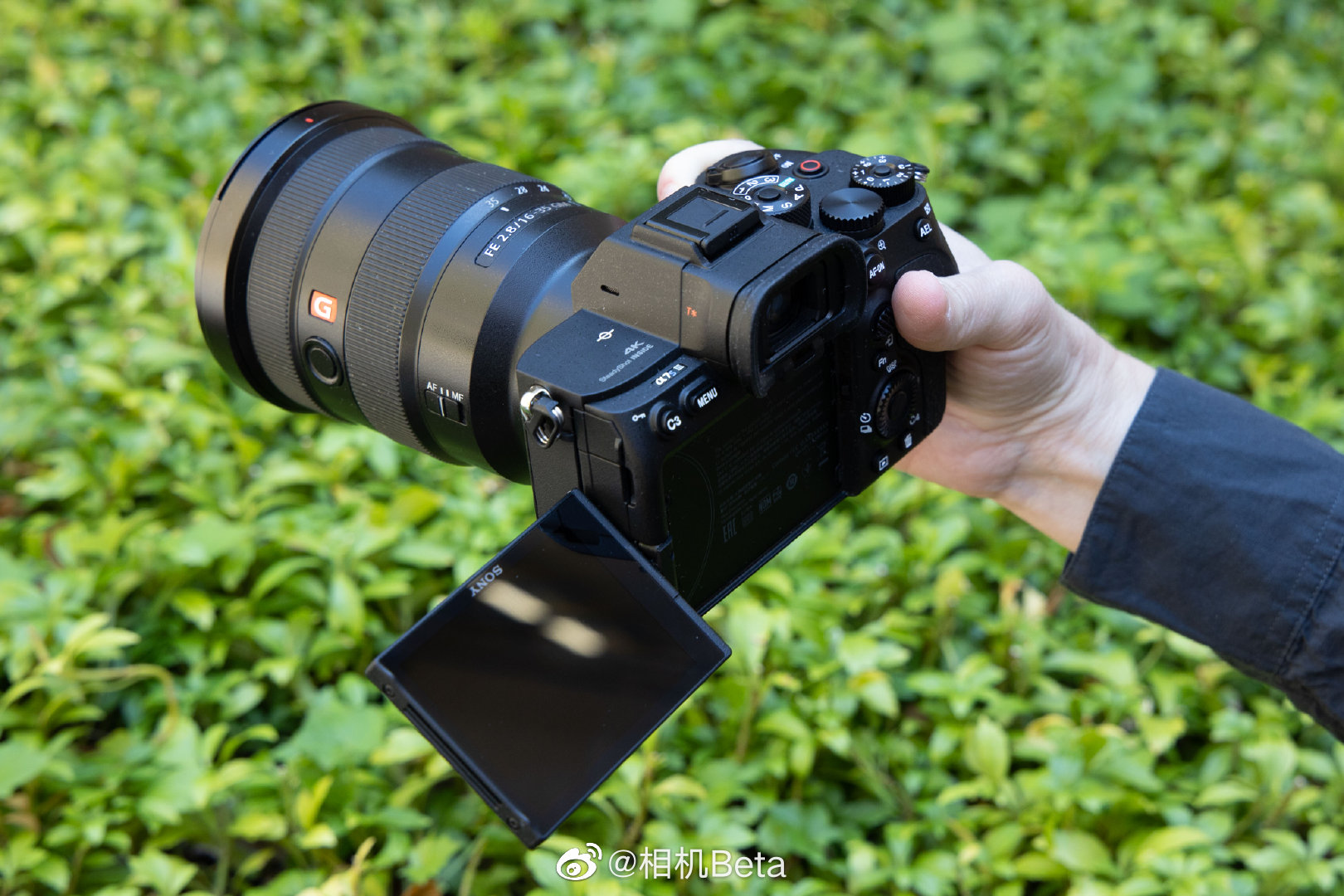 索尼a7s iii全画幅微单上手图.