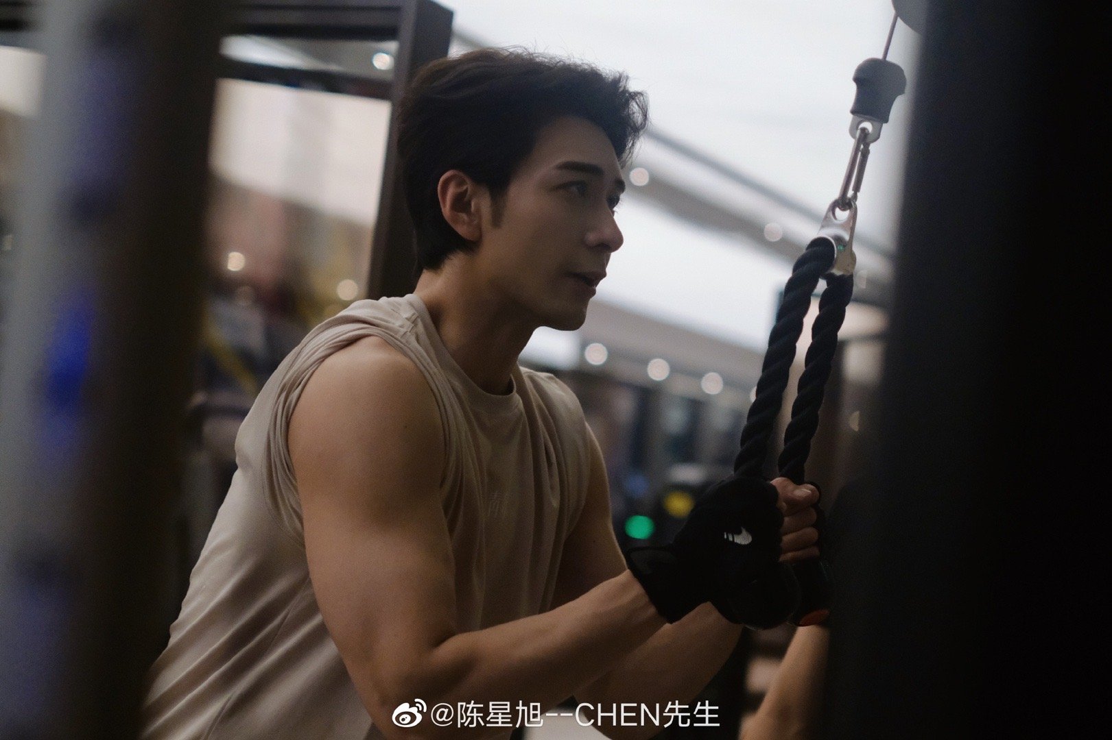 今日分享:运动型自律帅哥——陈星旭_高清图集_新浪网