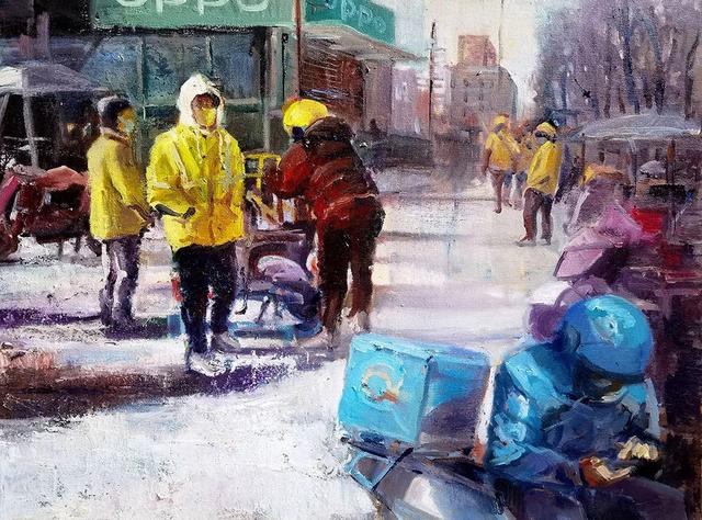 西安市美术家协会“众志成城 抗击疫情”美术作品网络展上线休闲区蓝鸢梦想 - Www.slyday.coM