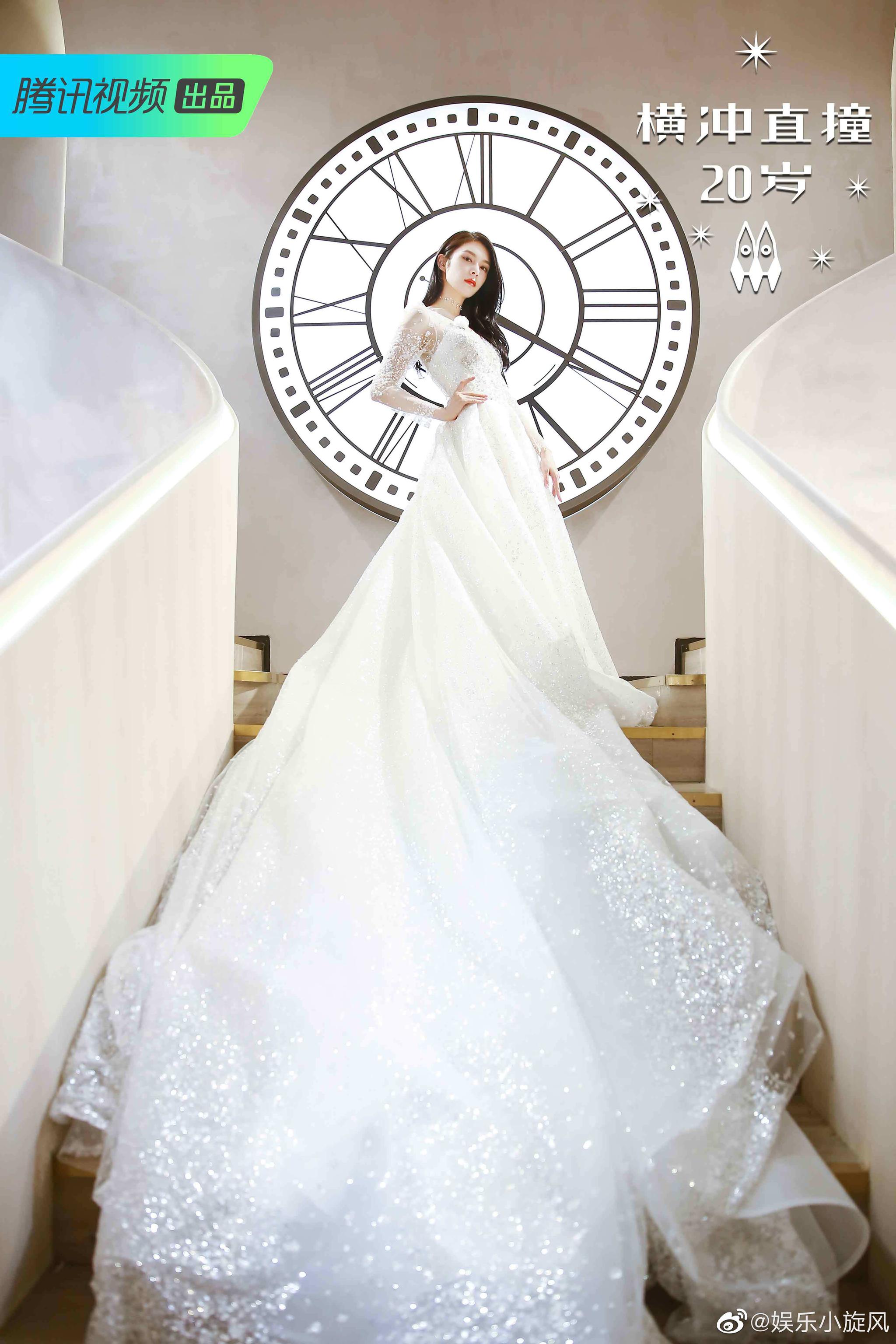 是什么仙女下凡现场 @火箭少女101官博 全员身穿白色婚纱拍摄闺蜜