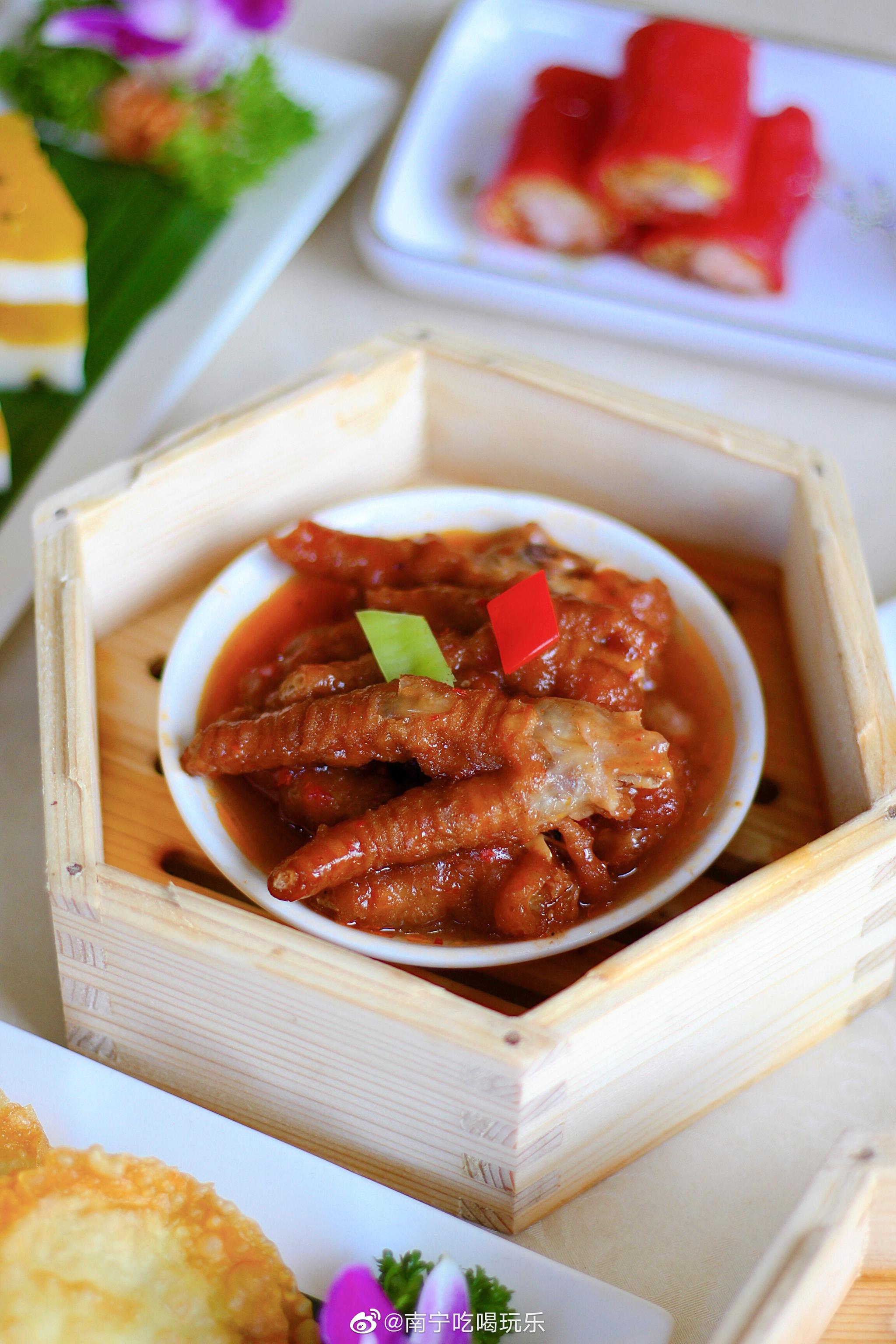 一元1份茶点77早茶五折优惠,来南宁十年品质老店叹早茶75_高清